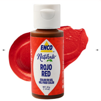ENCO Naturals Red Food Coloring Gel 1.4oz