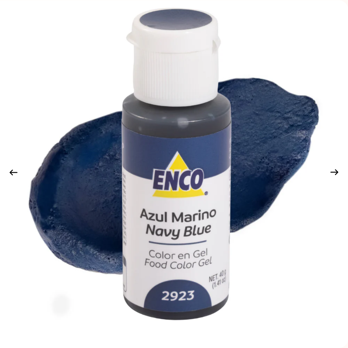 ENCO Navy Blue Gel Coloring 1.4oz