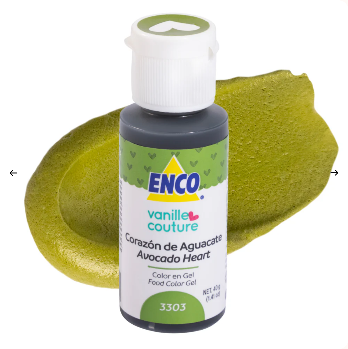 ENCO Avocado Heart Gel Coloring 1.4oz