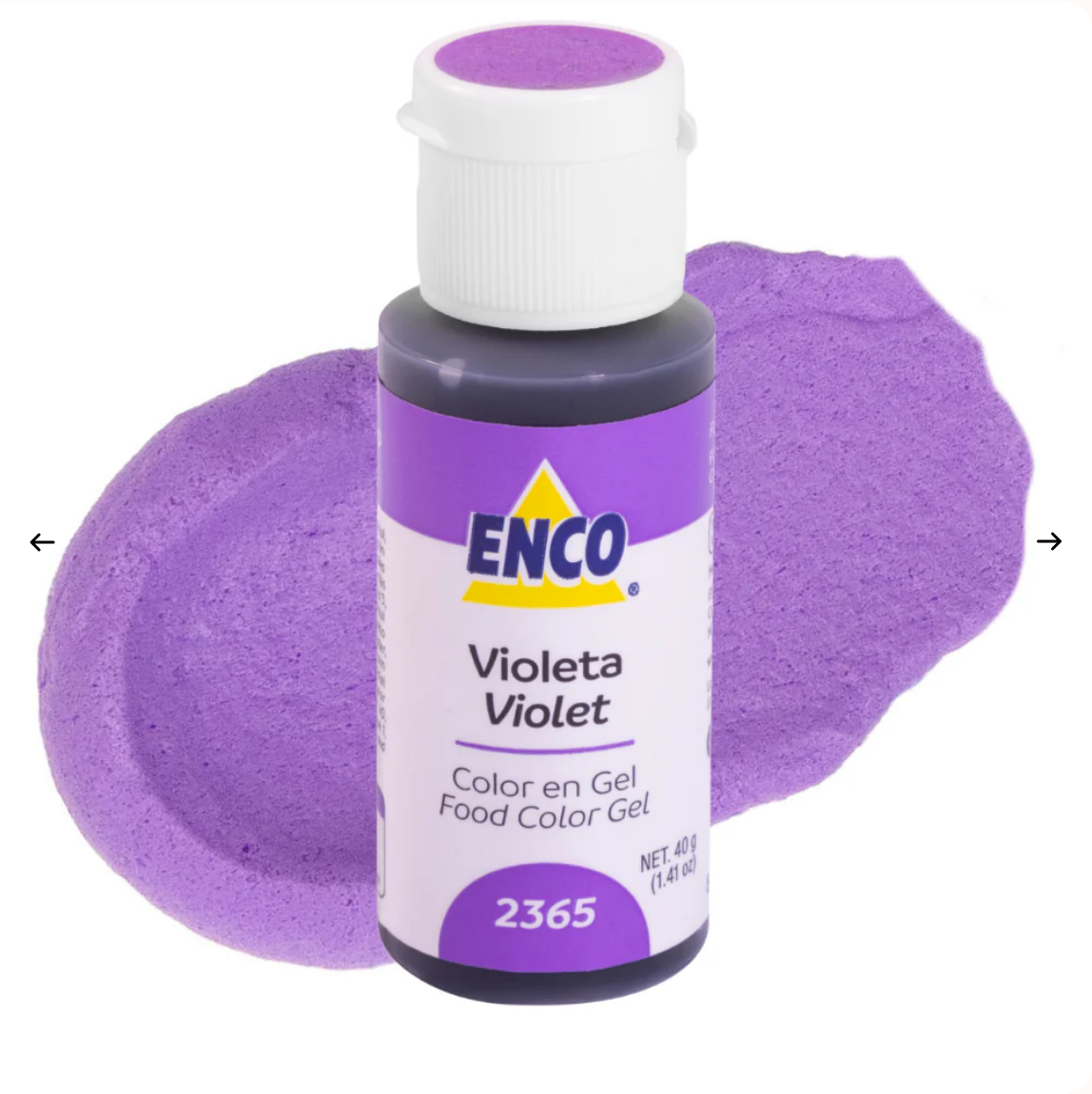ENCO Violet Gel Coloring 1.4oz