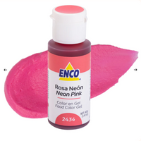 ENCO Neon Pink Gel Coloring 1.4oz
