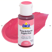 ENCO Bright Pink Gel Coloring 1.4oz