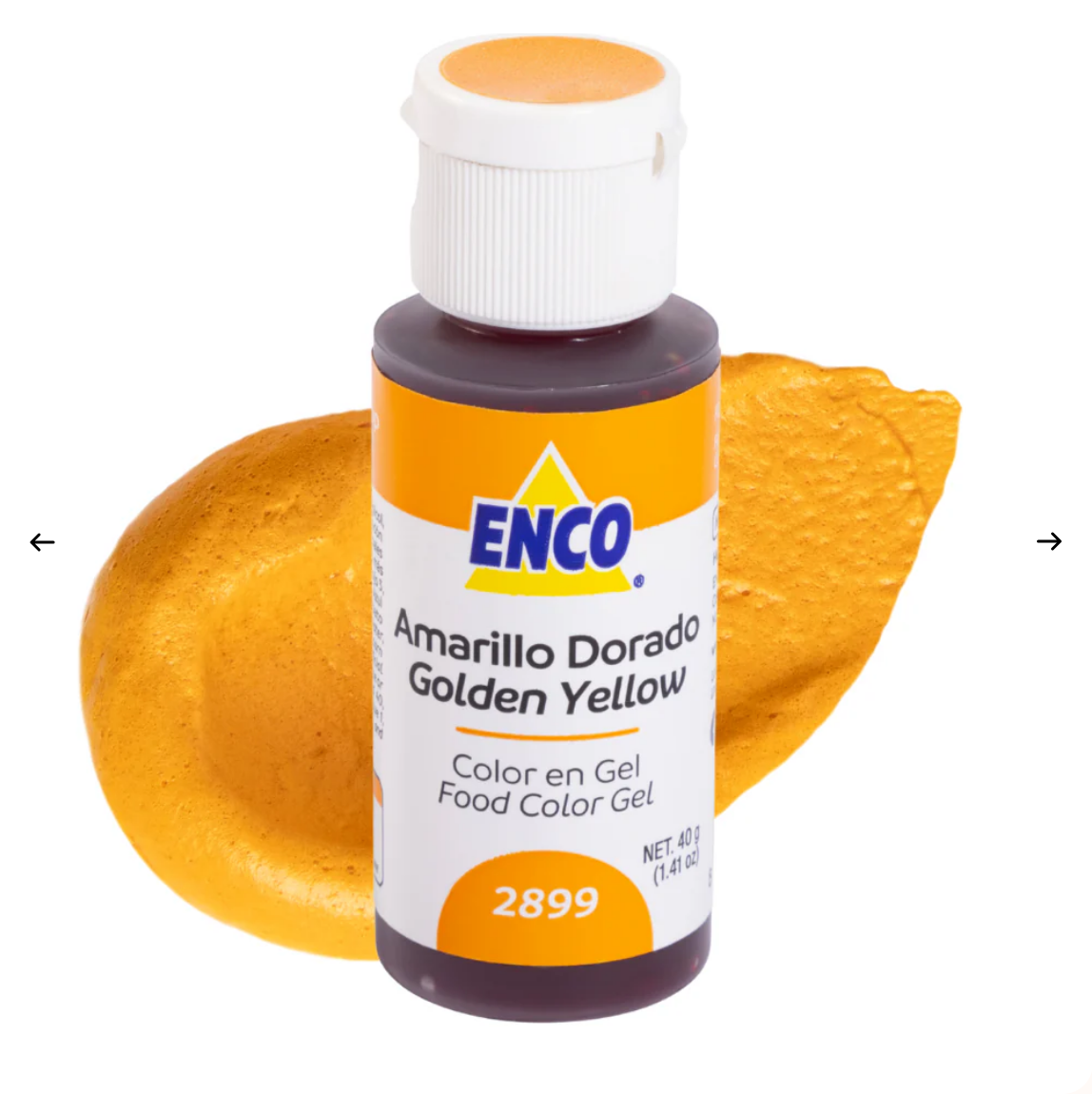 ENCO Golden Yellow Gel Coloring 1.4oz
