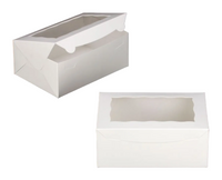 10" x 7" x 4" White Window Box