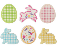 Nostalgic Easter Sweet Décor® Edible Decorations 6 PCS