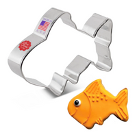 Cookie Cutter Large Goldfish 4”