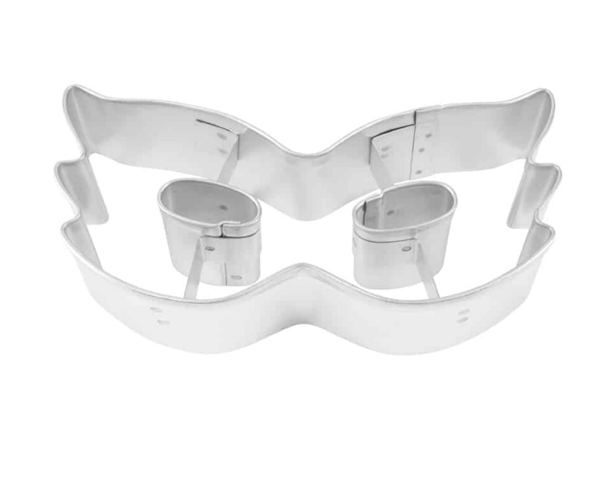 Cookie Cutter Mardi Gras Mask 4"