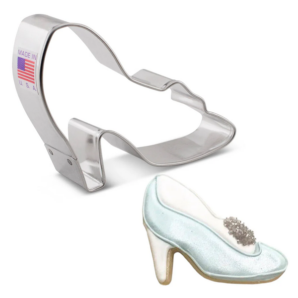 Cookie Cutter Glass Slipper 3.5”