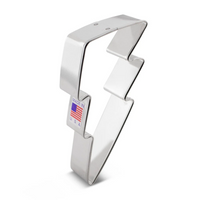 Cookie Cutter Fat Lightning Bolt 4 1/4”