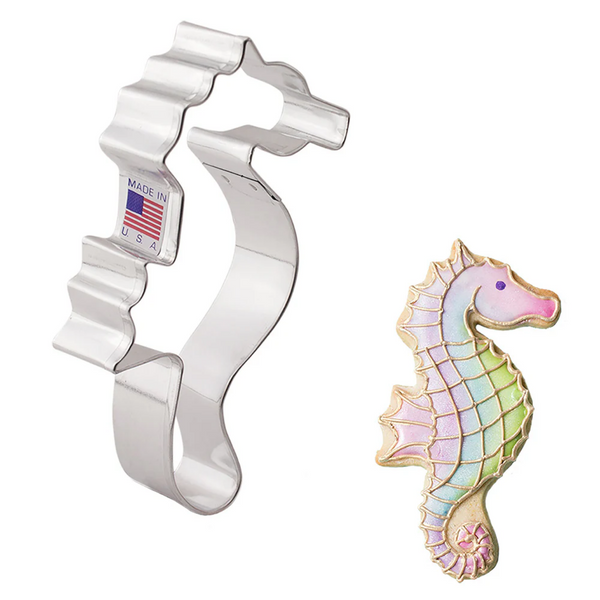 Cookie Cutter Seahorse 4.75”