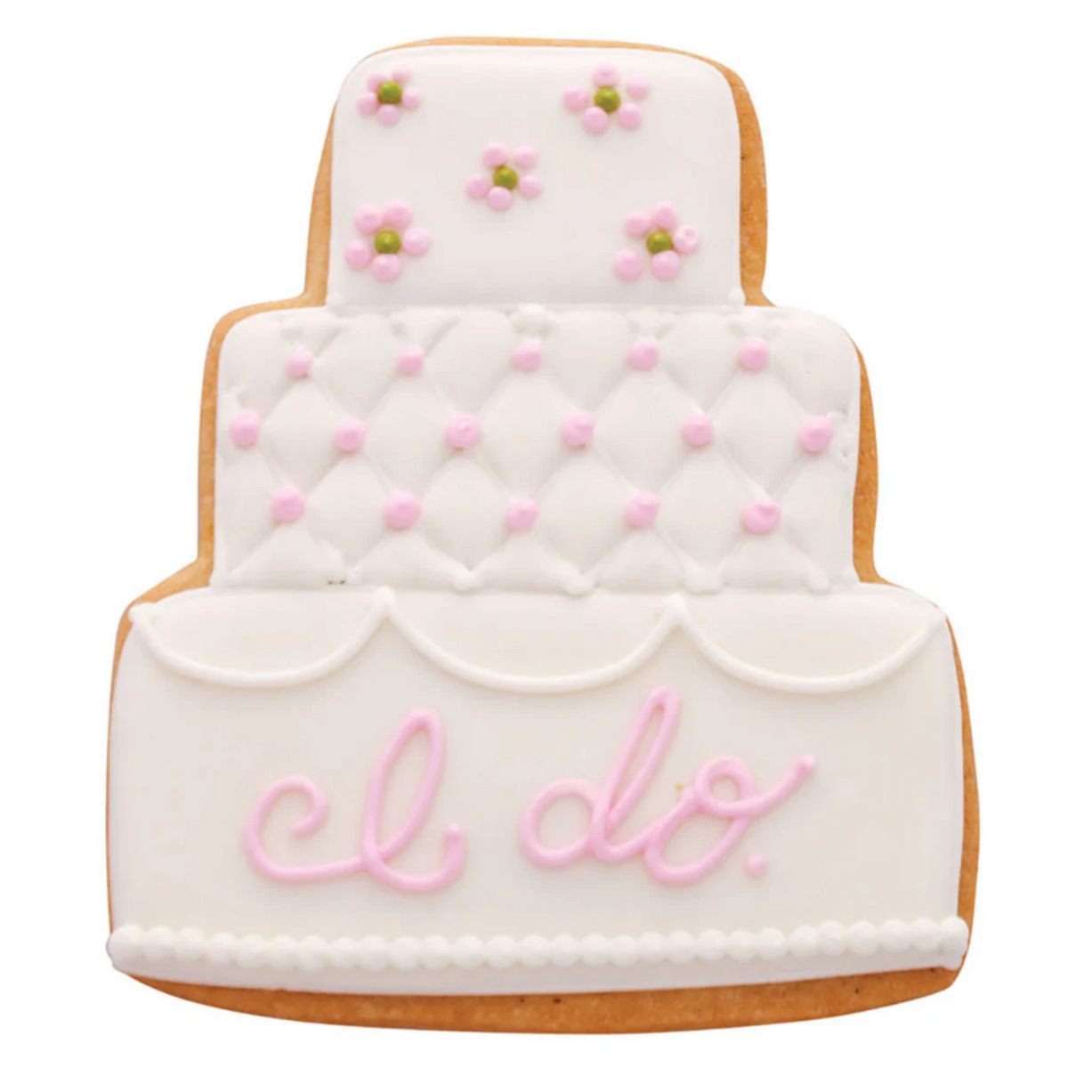 Cookie Cutter Wedding Cake 3.75”