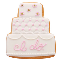 Cookie Cutter Wedding Cake 3.75”
