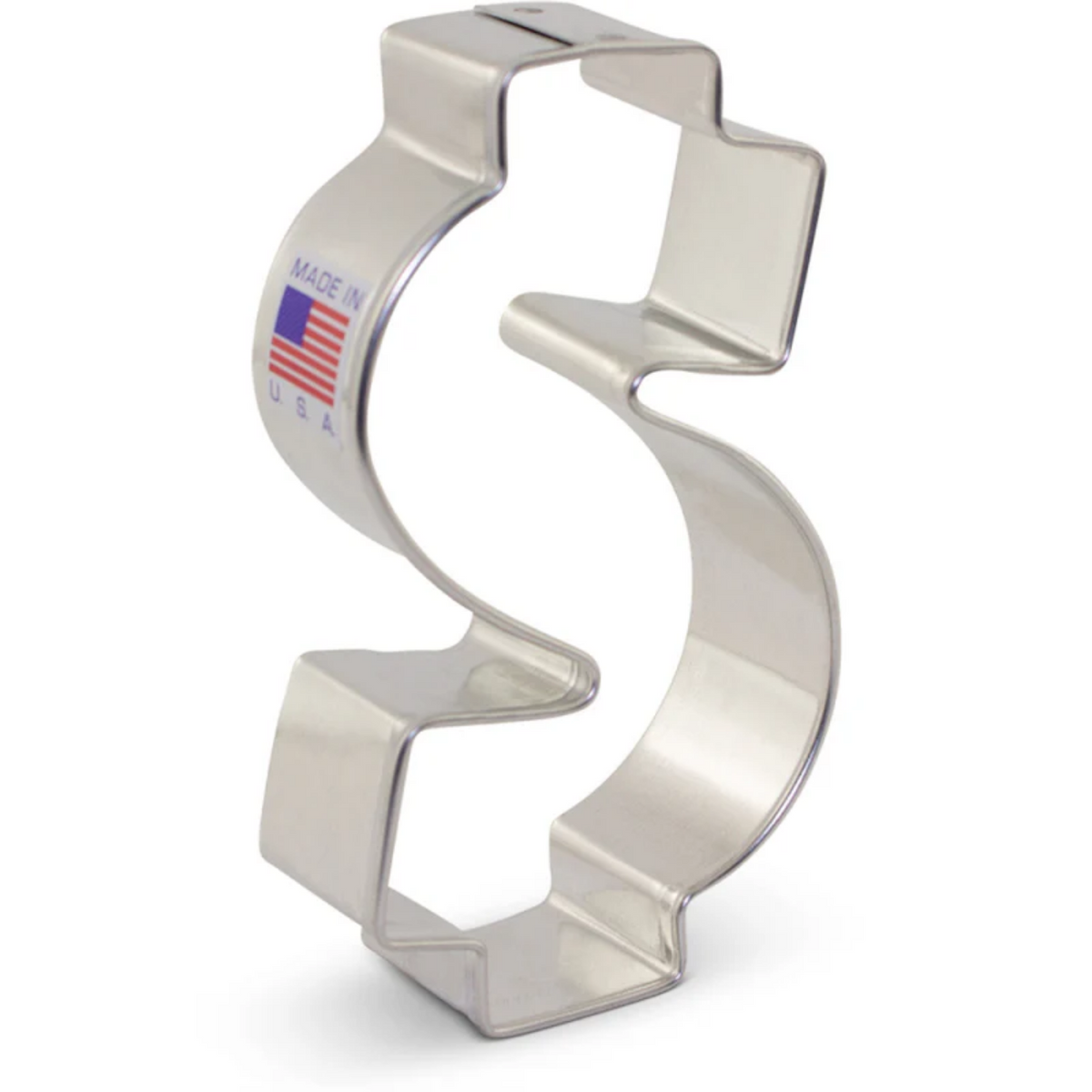 Cookie Cutter Dollar Sign 4"