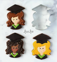 Sale Cookie Cutter Female Grad 4”