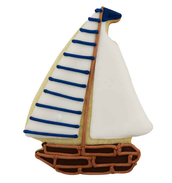 Cookie Cutter Sailboat 3.5”
