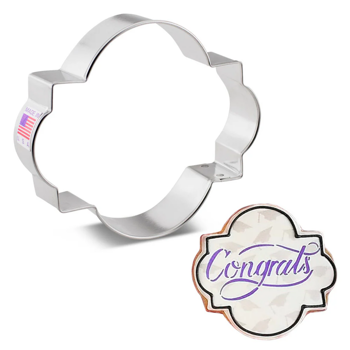 Cookie Cutter Photo Plaque Cookie Cutter 4"