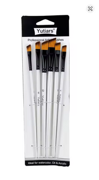 Angled Flat #6 Brush