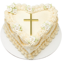 White Sugar Soft Rose 1"