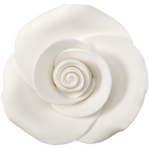 White Sugar Soft Rose 2”