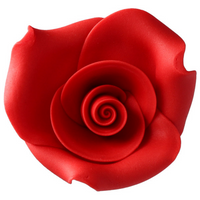 Red Sugar Soft Rose 2”