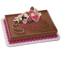 Gum Paste Flower Assortment Spray