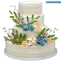 Gum Paste Flowers White Berry Spray