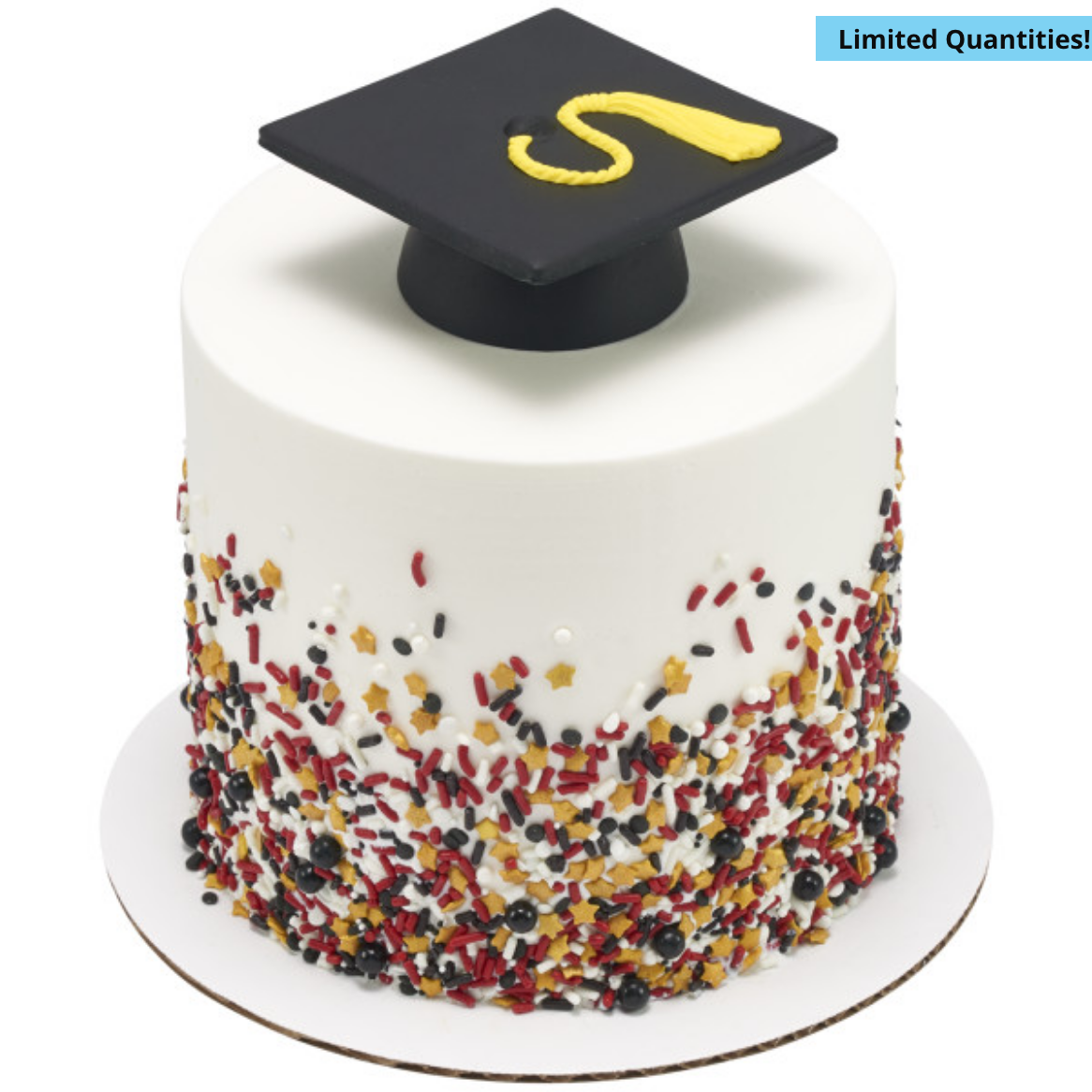 Gum Paste Grad Hat 3.5”*