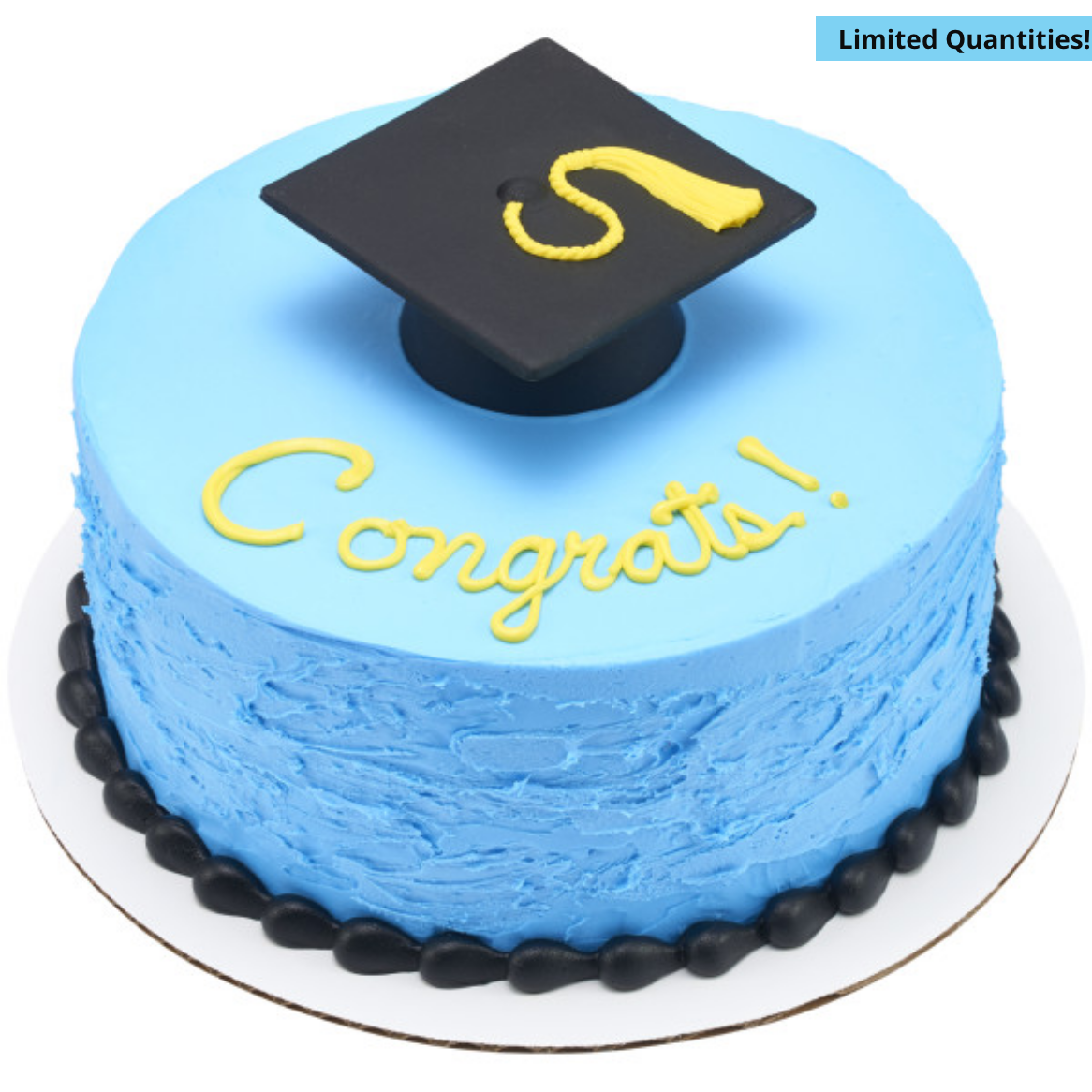 Gum Paste Grad Hat 3.5”*