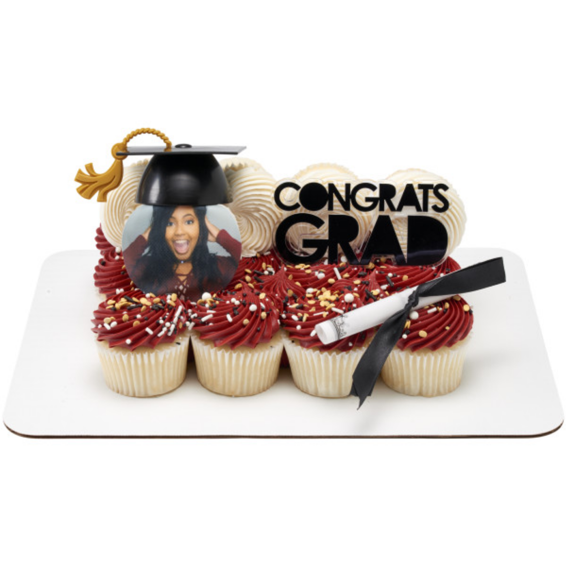 Graduation Diploma with Black Ribbon Layon