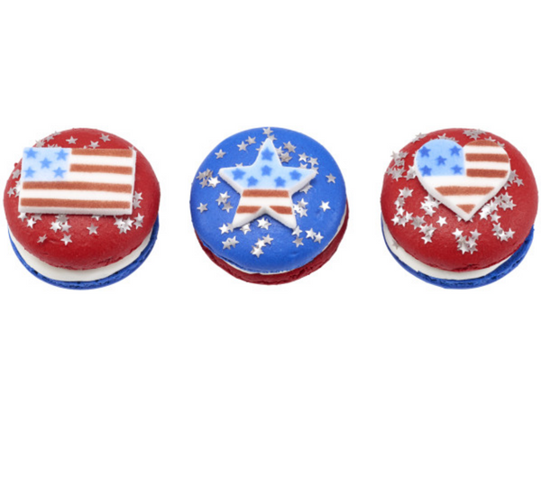 Dec On Flag American Flag Assortment 4PCS
