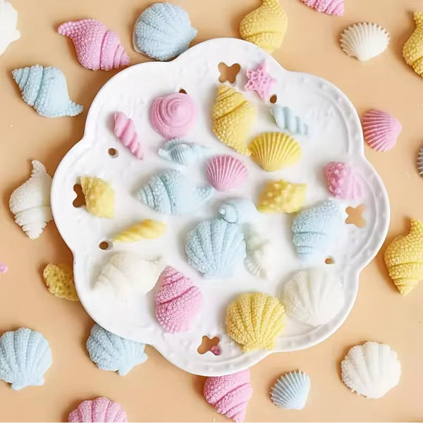 Silicone Mold Sea Shells 8 Cavity