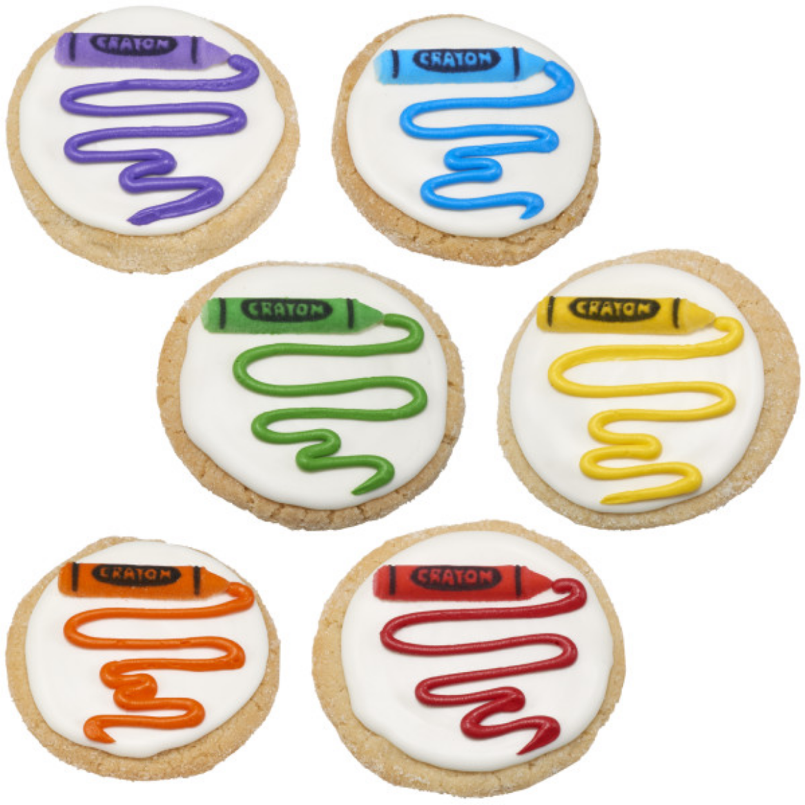 Dec On Crayons 6 PCS