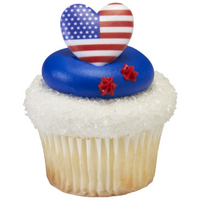 Deco Rings I Love USA