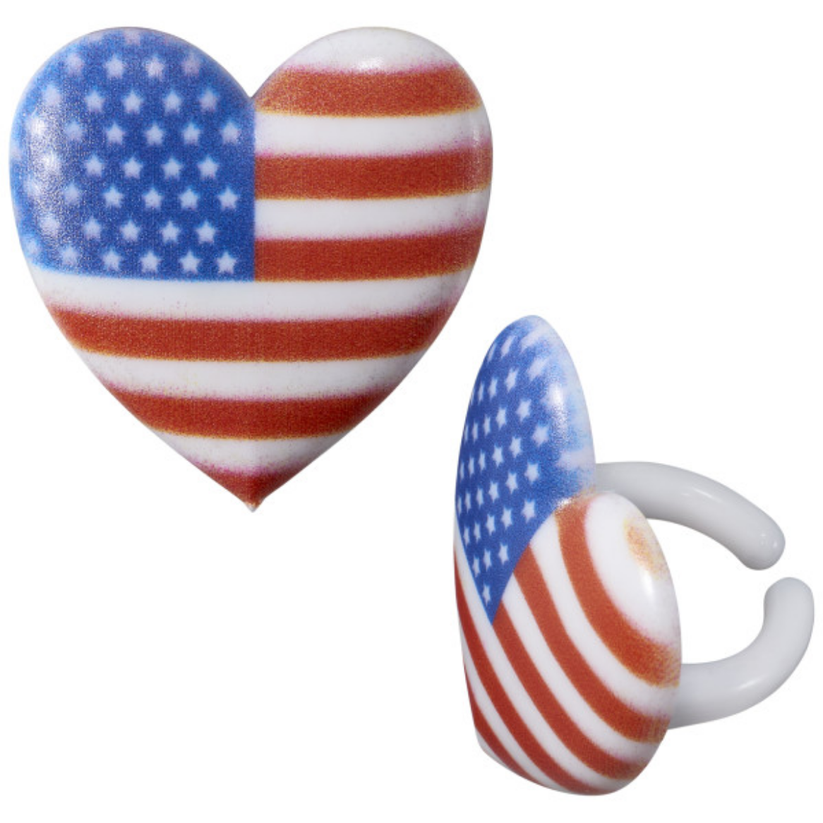 Deco Rings I Love USA
