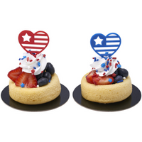 USA Love DecoPics® 6 pcs