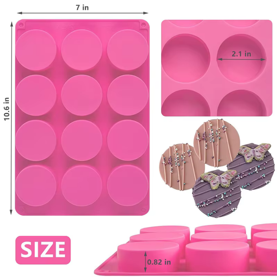 Oreo Cookie Silicone Mold