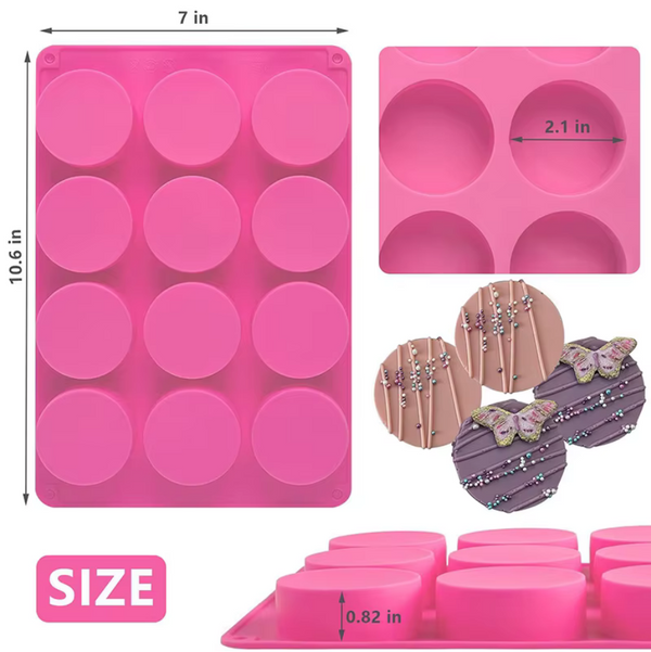 Oreo Cookie Silicone Mold