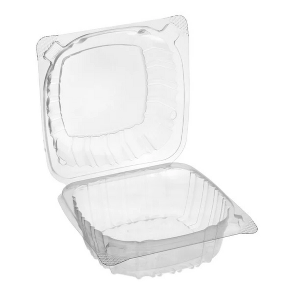 Clear Square Dome Container