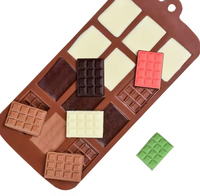 Silicone Mold Mini Chocolate Bar