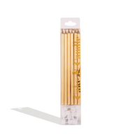 Gold Metallic Candles