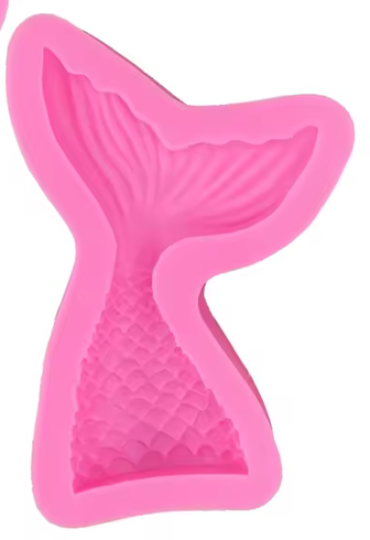 Silicone Mold Small Mermaid Tail