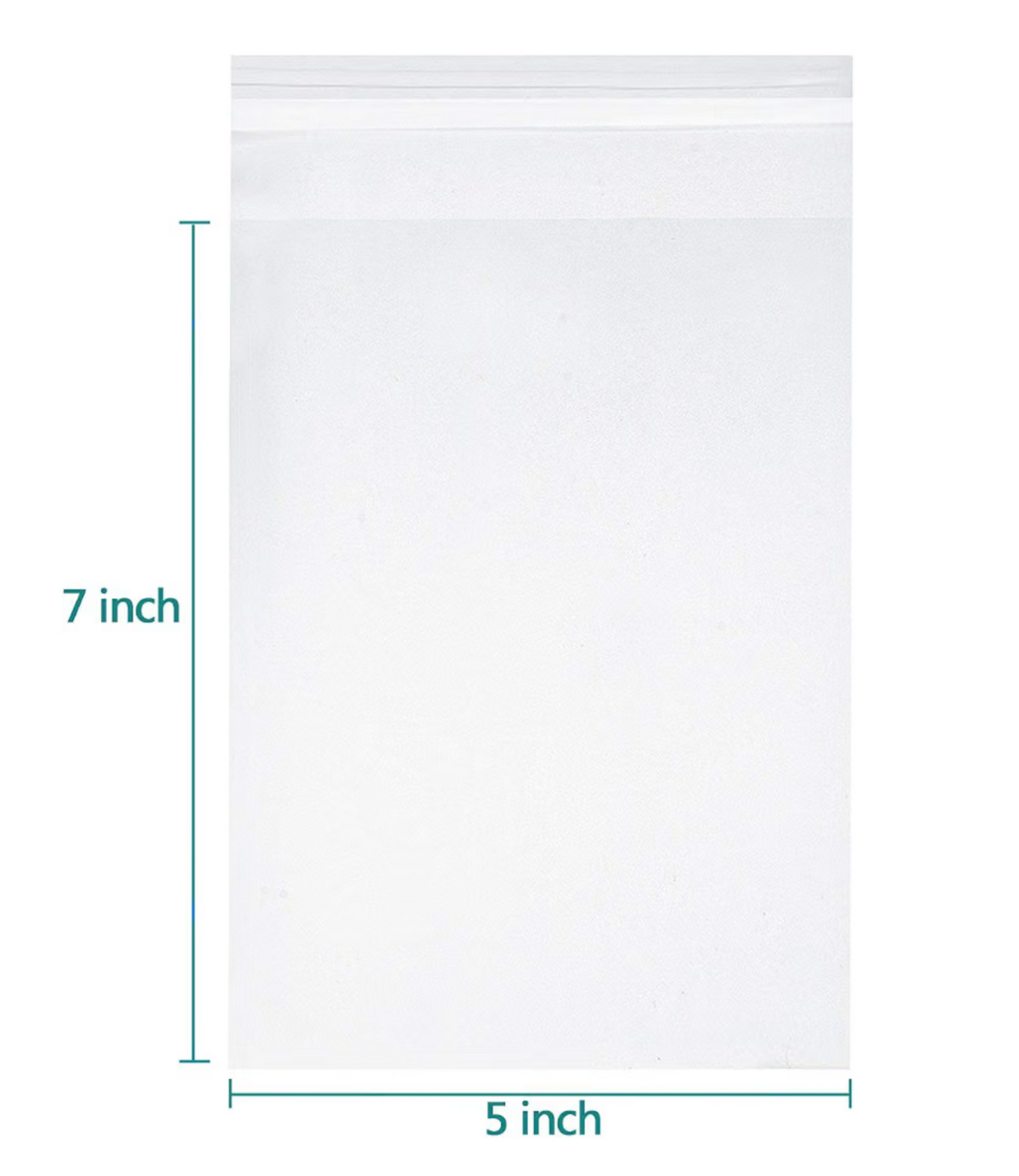 5"x7" Clear Treat Bags 100ct