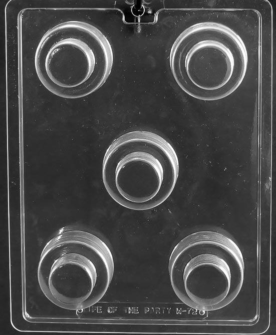 Chocolate Mold Wedding Cookie Cake - Sweet Life Cake Supply