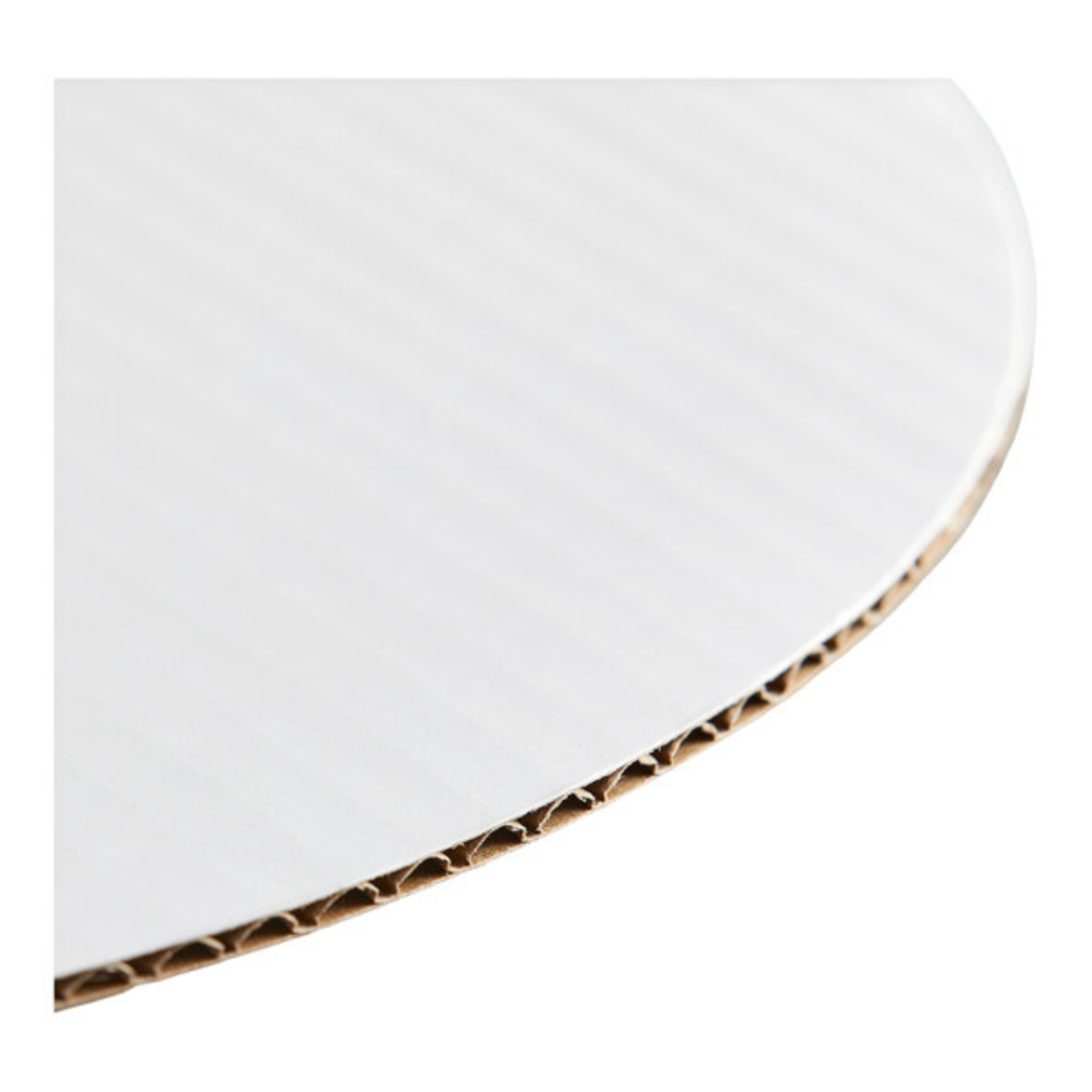 White paper with a corner folded over, showing the textured backside.