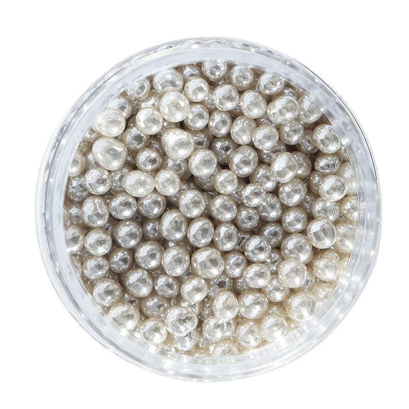 Sprinks CACHOUS Silver 4MM (85G) - Sweet Life Cake Supply