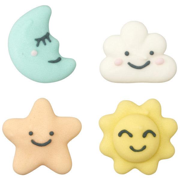 Baby Dream Royal Icing Decoration 4pcs - Sweet Life Cake Supply