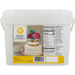 Wilton Decorator Preferred White Vanilla-Flavored Fondant, 10 lb. Tub