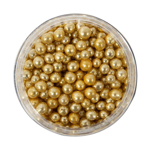 Sprinks CACHOUS GOLD 4MM (85G) - Sweet Life Cake Supply