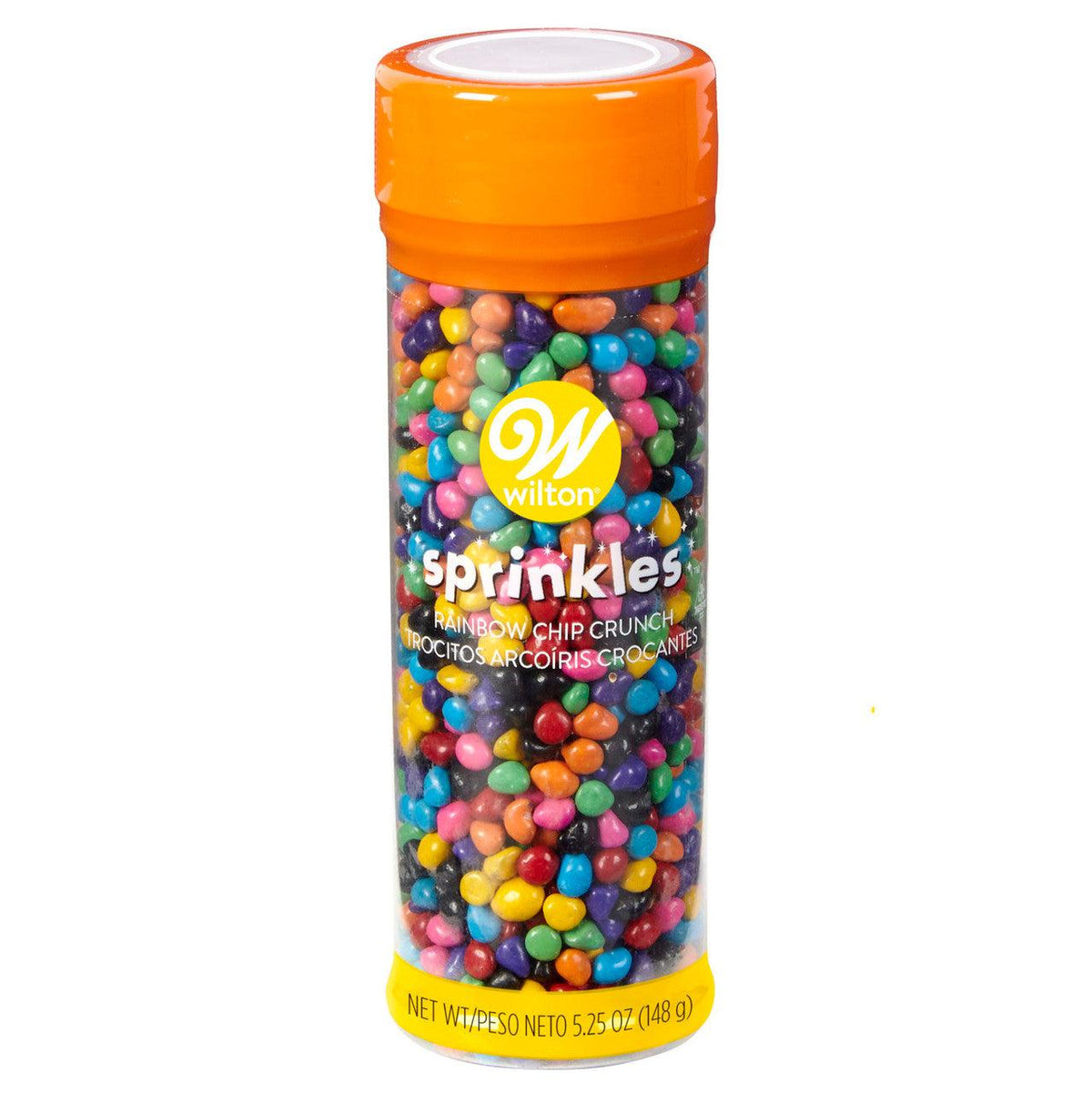 Wilton Rainbow Chip Crunch Sprinkles, 5.25 oz. - Sweet Life Cake Supply