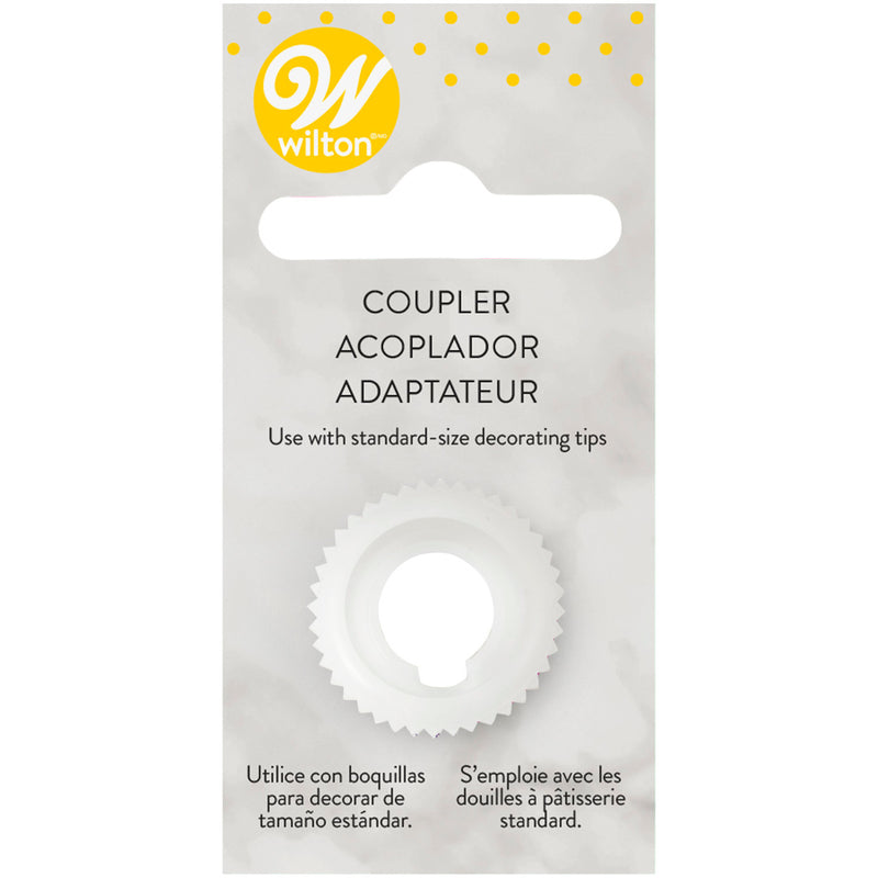 Wilton Standard Plastic Coupler for Standard-Sized Piping Tips 1pc